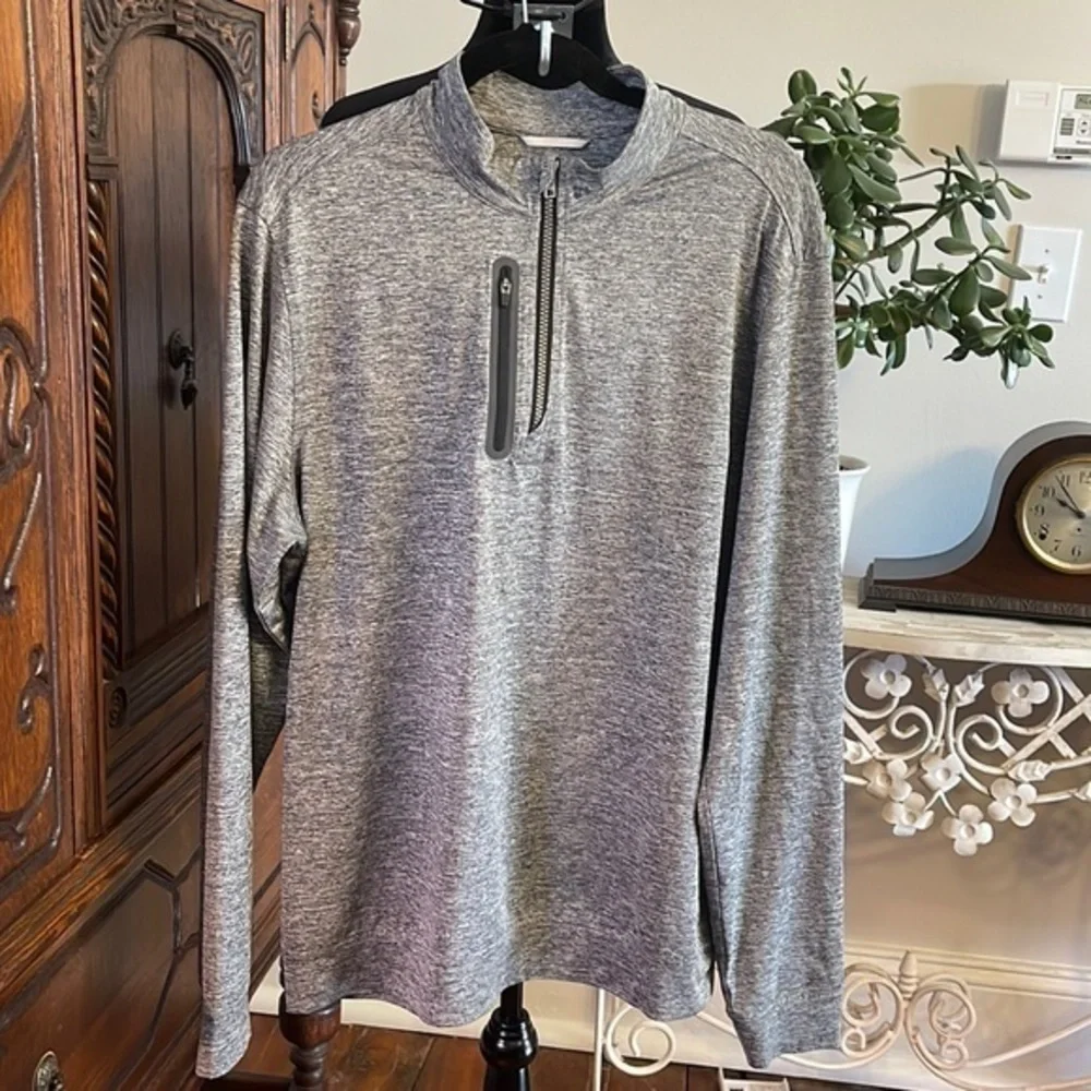 Cutter & Buck Stealth Half Zip Pullover Men's Golf Athletic Pullover size M - Picture 3 of 9